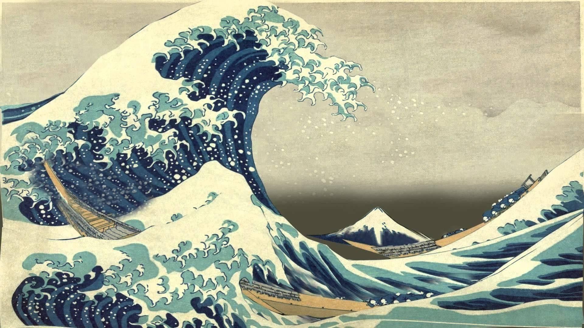 the great wave print